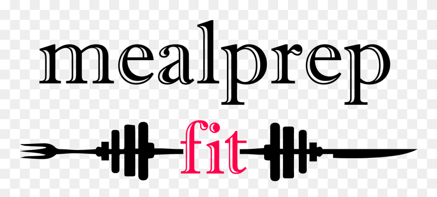 Meal Prep Font Clipart