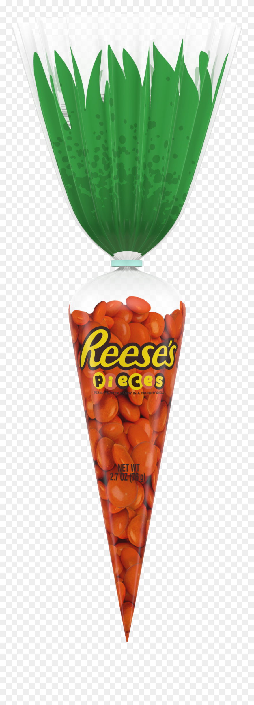 Reese"s, Pieces Easter Peanut Butter Candy Carrot Bag, - Reese's Peanut Butter Cups Clipart