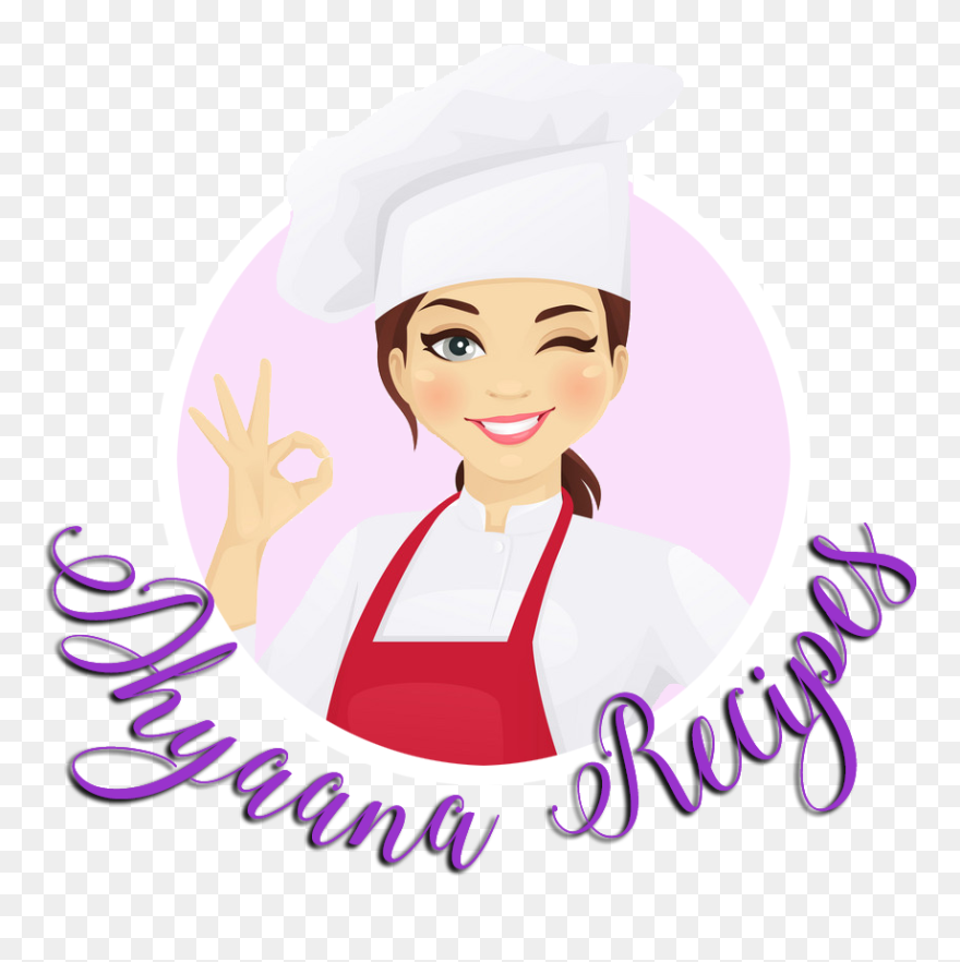 Transparent Peanut Butter On Bread Clipart - Woman Chef Vector Png