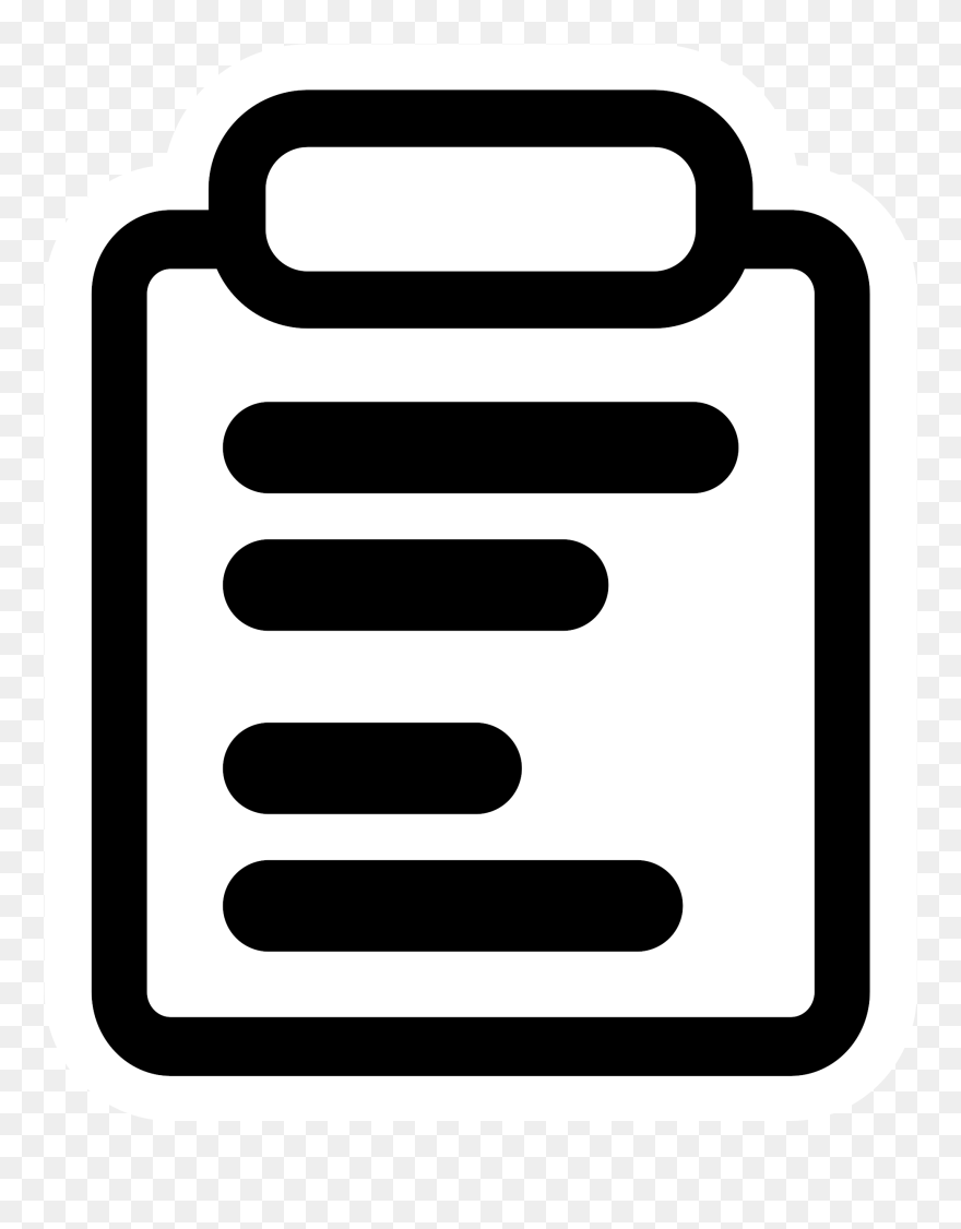 Download Report Clipart Black And White, Report Black And White ...