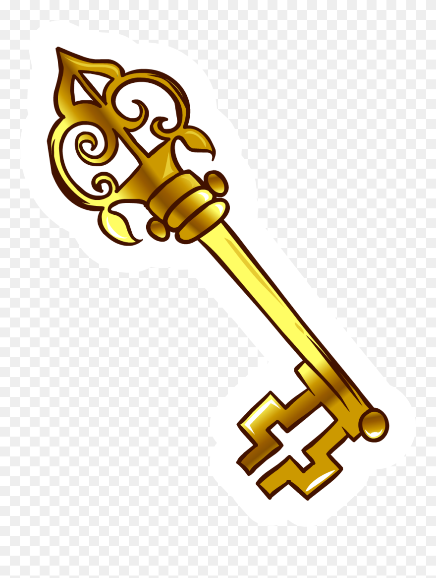 Transparent Llave Png - Key Clipart