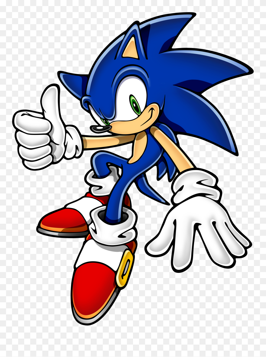 Sonic Art Assets Dvd - Sonic The Hedgehog Art Assets Clipart