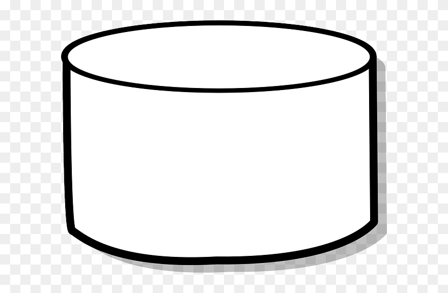 Disk, Diagram, Shapes, Symbols, Storage, Shape - Flowchart Clipart