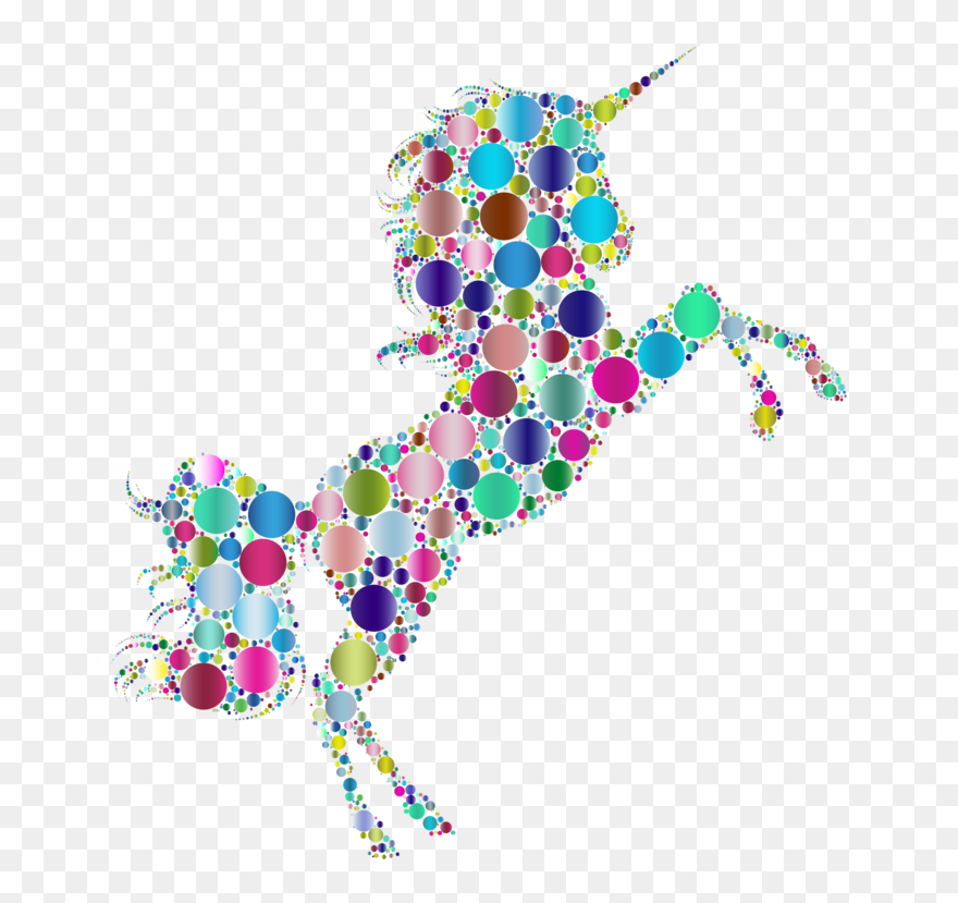 Pink,art,area - Silhouettes No Background Unicorn Clipart