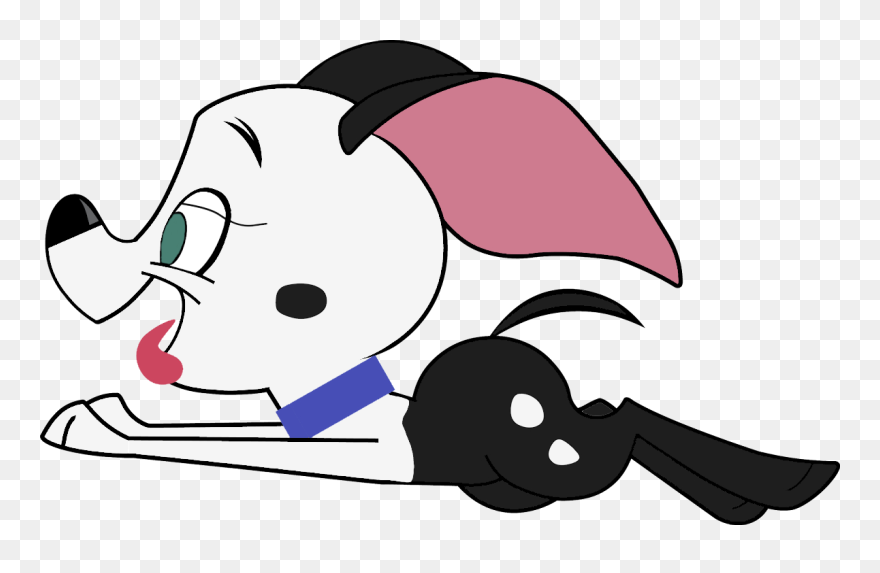 Two-tone 101 Dalmatian Street Style - Cartoon Clipart