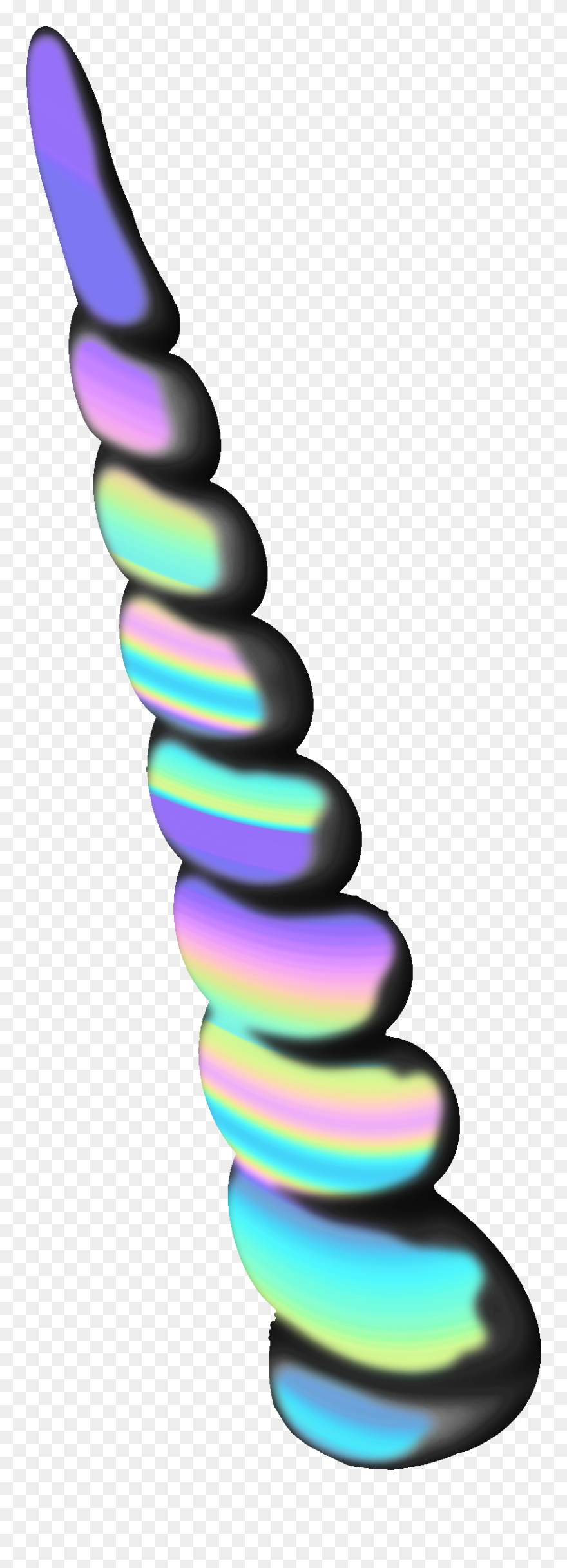 #unicorn #horn #holo #holographic #rainbow #dinah #dinaaaaaah Clipart
