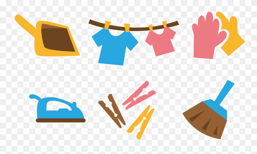 Cleaning Cleaner Housekeeping Icon - House Cleaning Cleaning Vector Icons Clipart