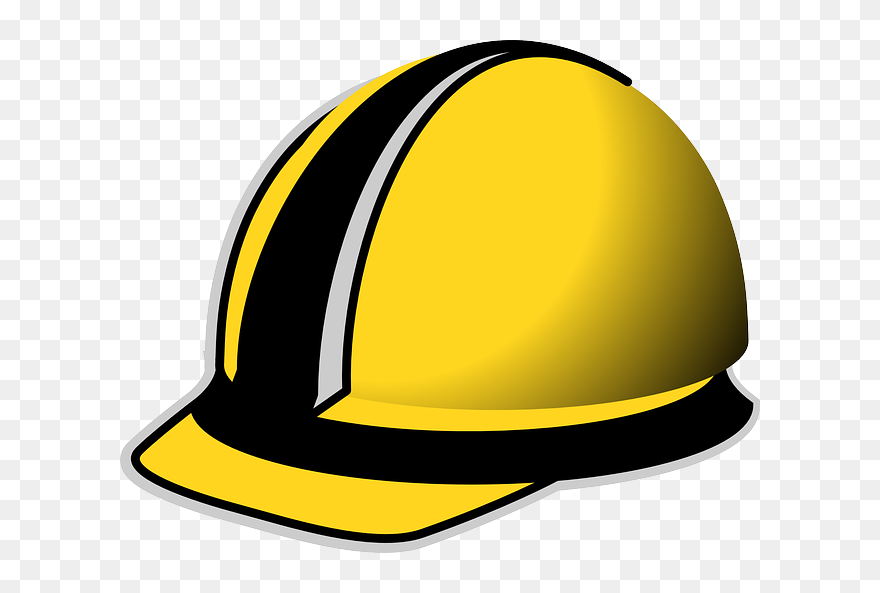 Housekeeping Clipart Safety, Housekeeping Safety Transparent - Capacete De Construção Desenho Png