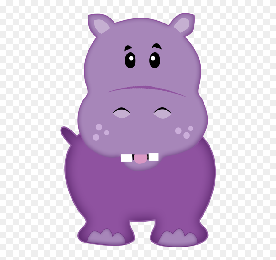 Transparent Hippo Clipart - Animales Para Imprimir De Safari - Png Download