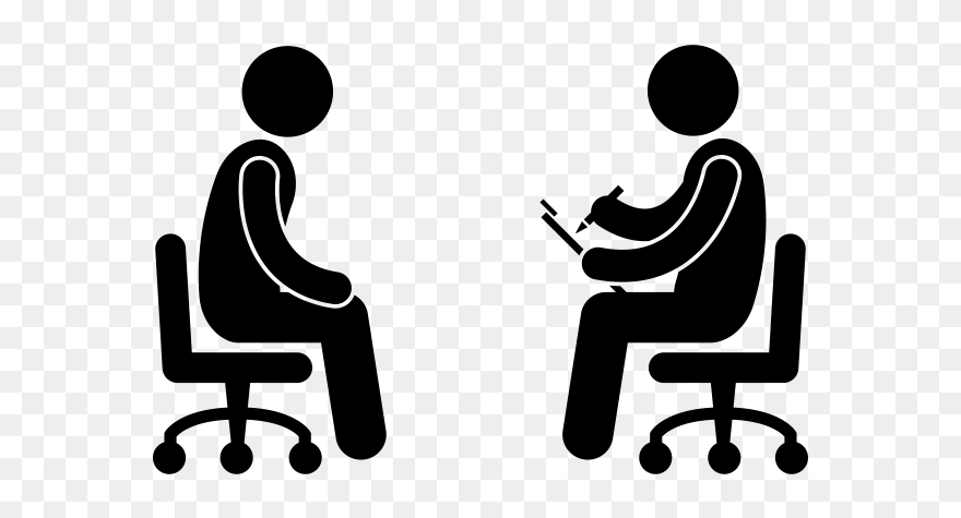 Credits Campus Strategic Partners - Interview Clipart Black And White - Png Download