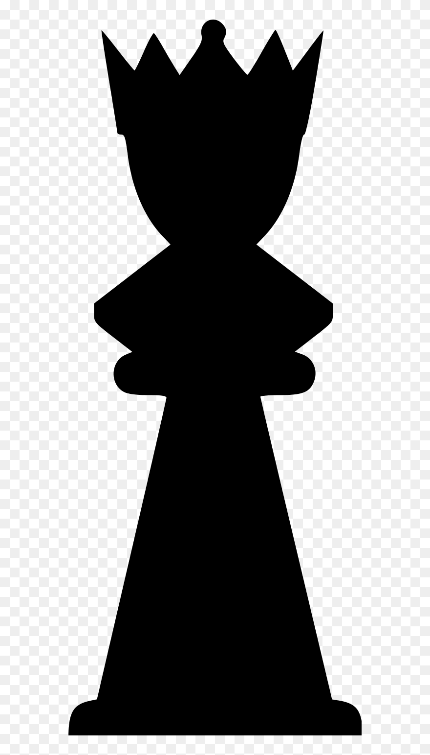 Transparent King Chess Png - Queen Chess Pieces Clipart