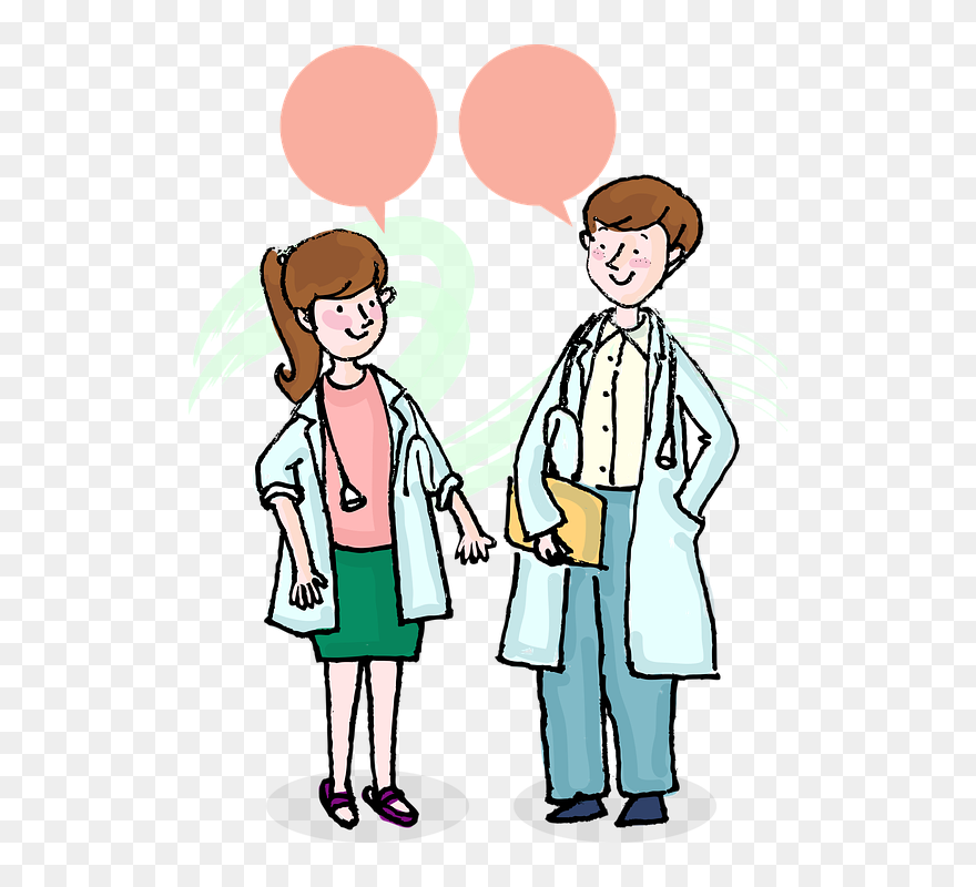 Transparent Couples Clipart - Girl Doctor Png Gif