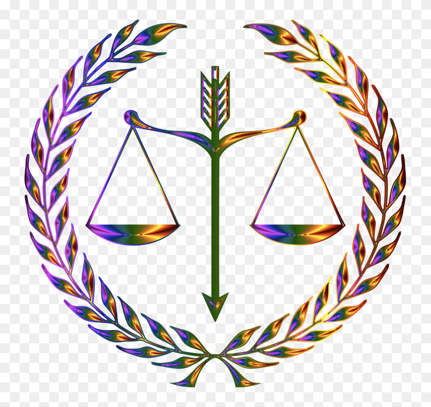 Symmetry,symbol,circle - Justice Law Logo Png Clipart