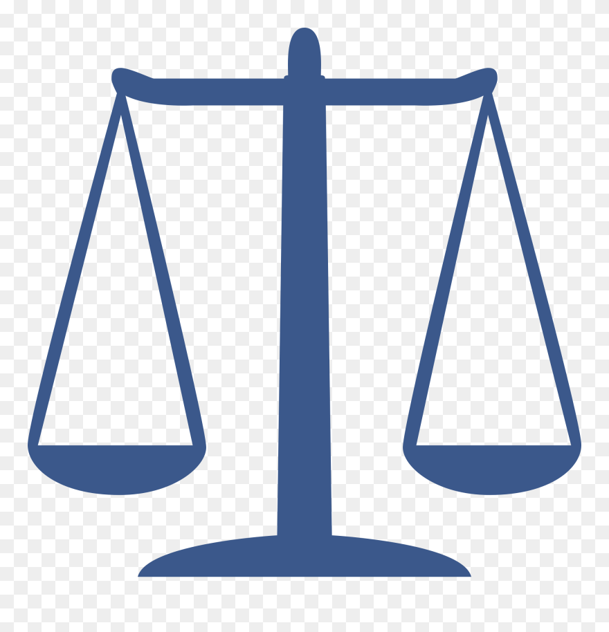 Transparent Justice Scales Clipart - Scales Of Justice Clipart - Png Download