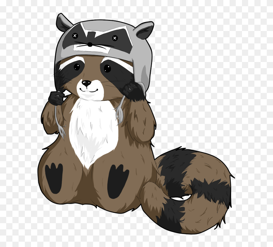 Clipart Freeuse Stock Collection Of Raccoon Drawing - Raccoon Hat Drawing - Png Download