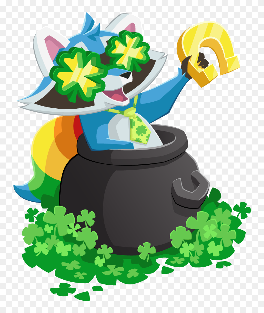 Luckyday Raccoon Clipart