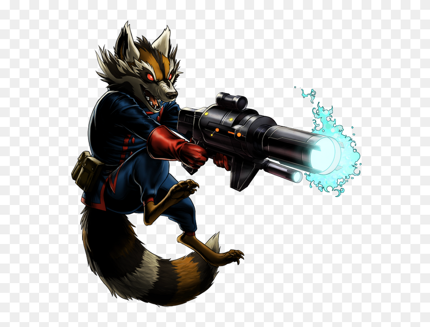 Rocket Raccoon Marvel Png Clipart