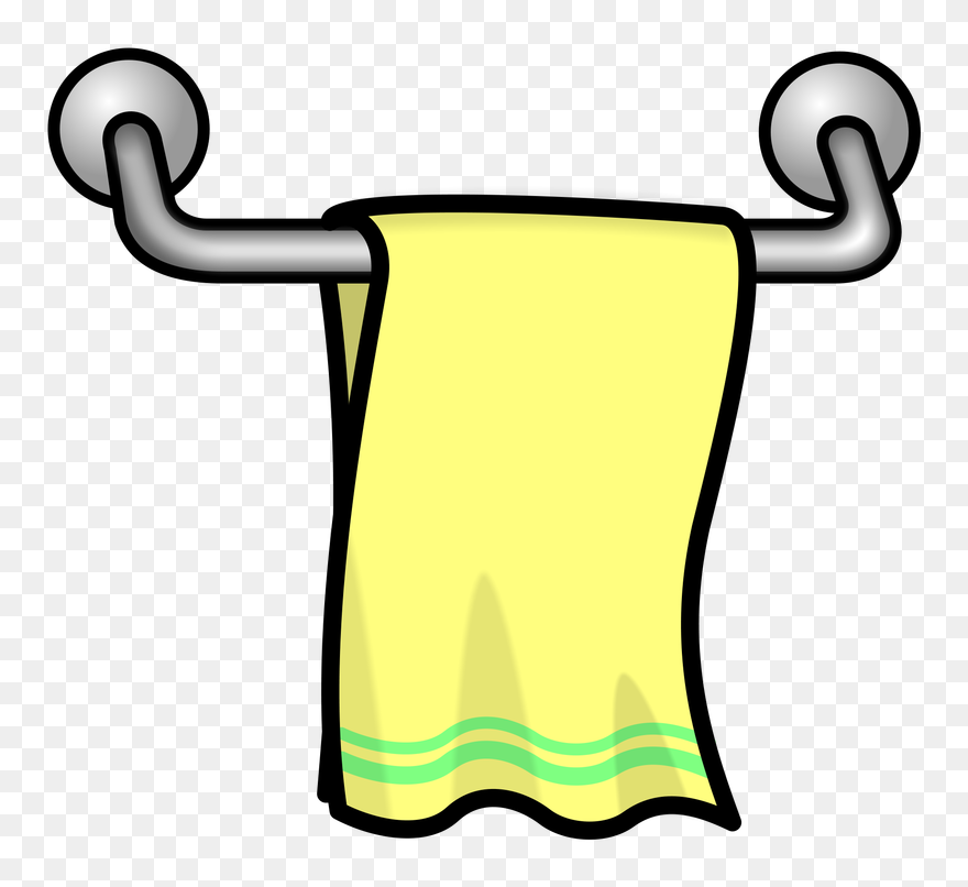 Picture - Towel And Nail Cutter Clipart