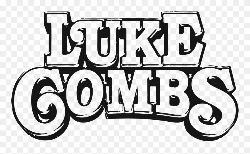 Luke Combs Clip Art - Png Download