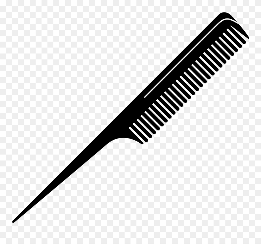 Black Comb Png Picture - Comb Transparent Background Clipart