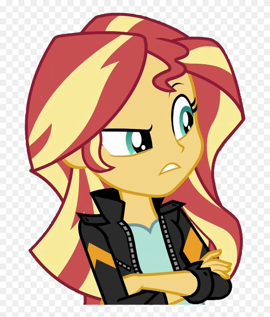 Clothes, Crossed Arms, Edit, Equestria Girls, Jacket, - Dibujos De Maili Los Pony Equestria Girls Clipart