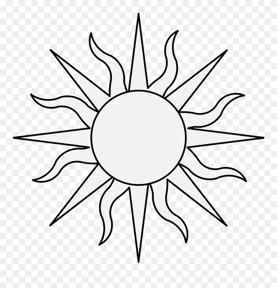 Traceable Sun Clipart