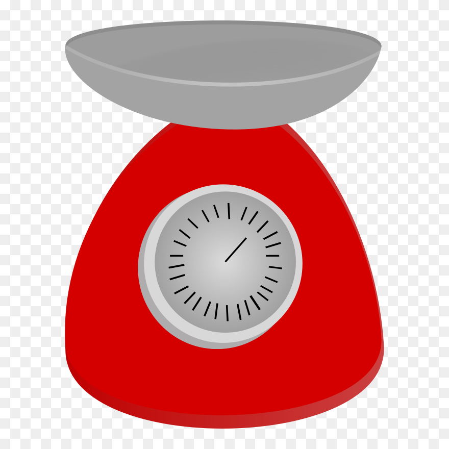 Red Analog Scale Medium Image Png - Weighing Scale Clipart Png Transparent Png