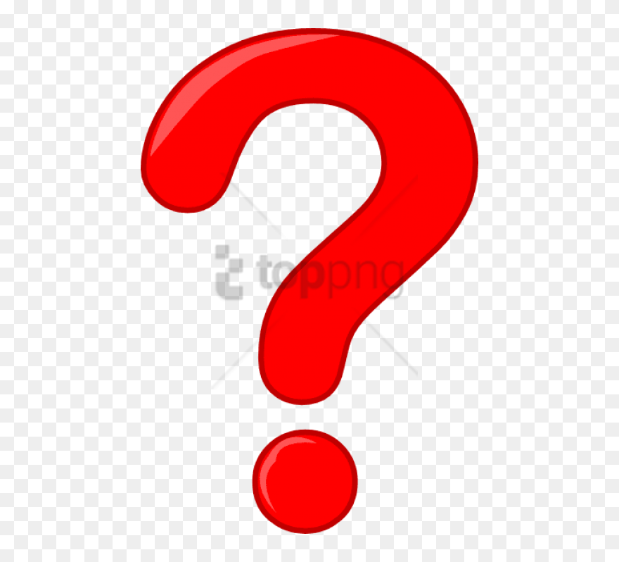Free Png Download Red Question Mark Png Png Images - Clipart Question Mark Png Transparent Png