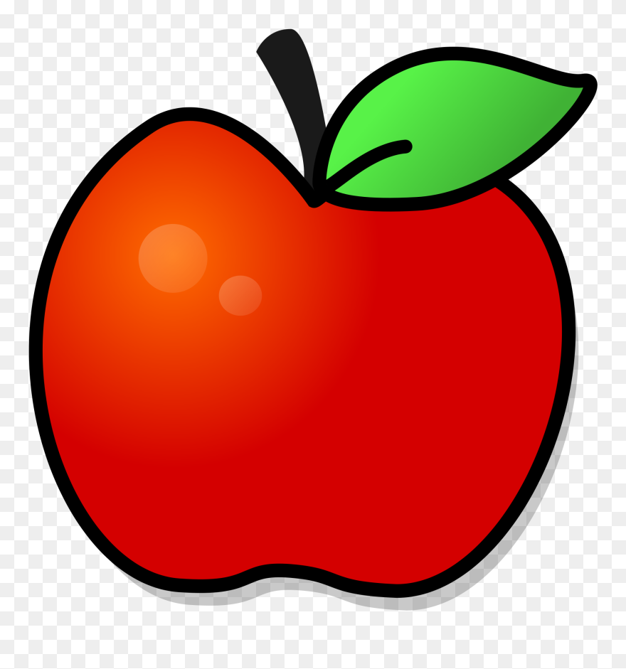 Clipart Apple On Book 2007 Images Banner Transparent - Preposition Clipart - Png Download