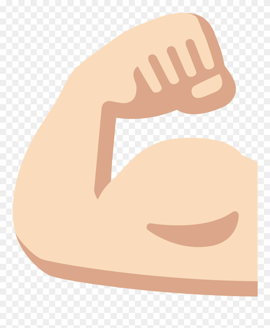 Hd Emoji U F - Transparent Background Muscle Emoji Png Clipart
