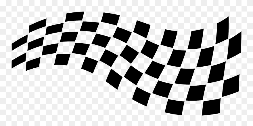 Clipart Resolution 2012*909 - Two Checkered Flags Crossed - Png Download