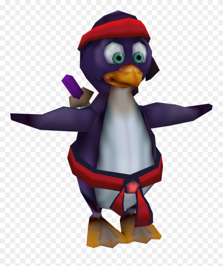 Racing Clipart Penguin - Crash Tag Team Racing Ninja Penguins - Png Download