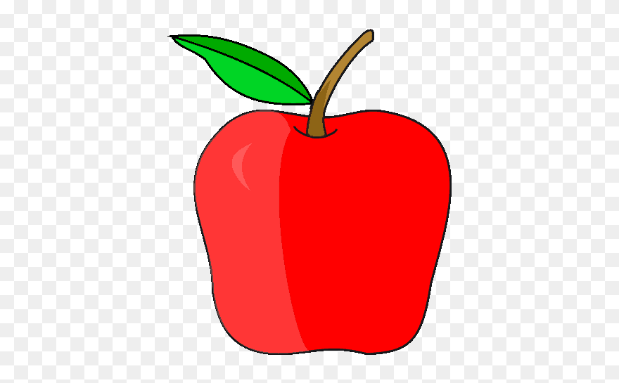 Apple Clipart Pen - Draw A Red Apple - Png Download