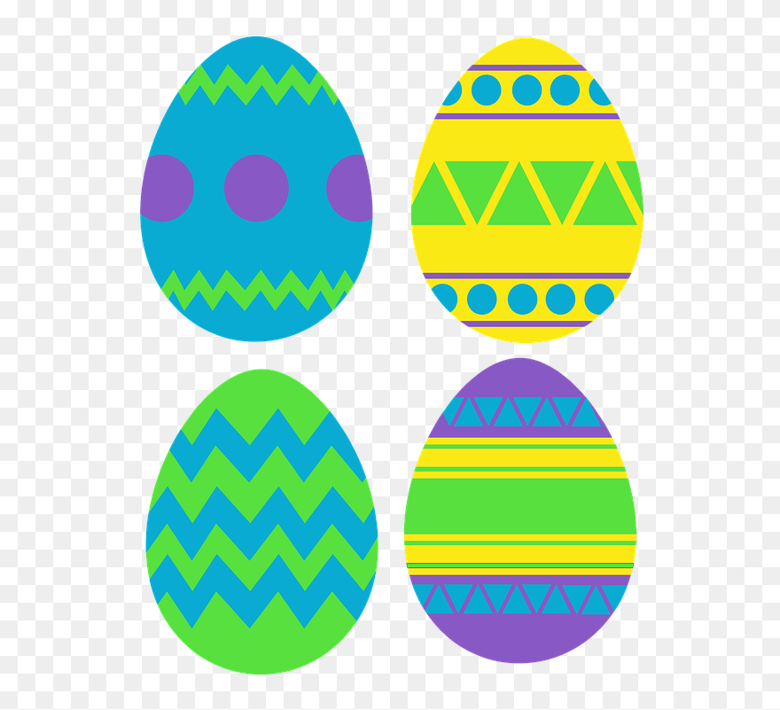 Transparent Easter Egg Hunt Clipart - Uovo Di Pasqua Vettoriale - Png Download