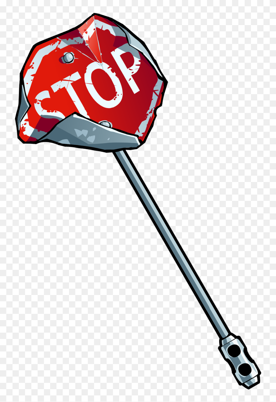 Stop Sign Hammer Brawlhalla Clipart