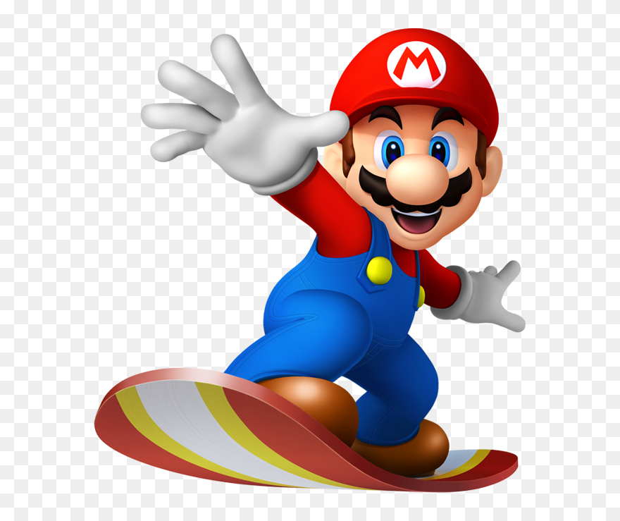 Mario And Sonic At The Olympic Winter Games Mario Clipart