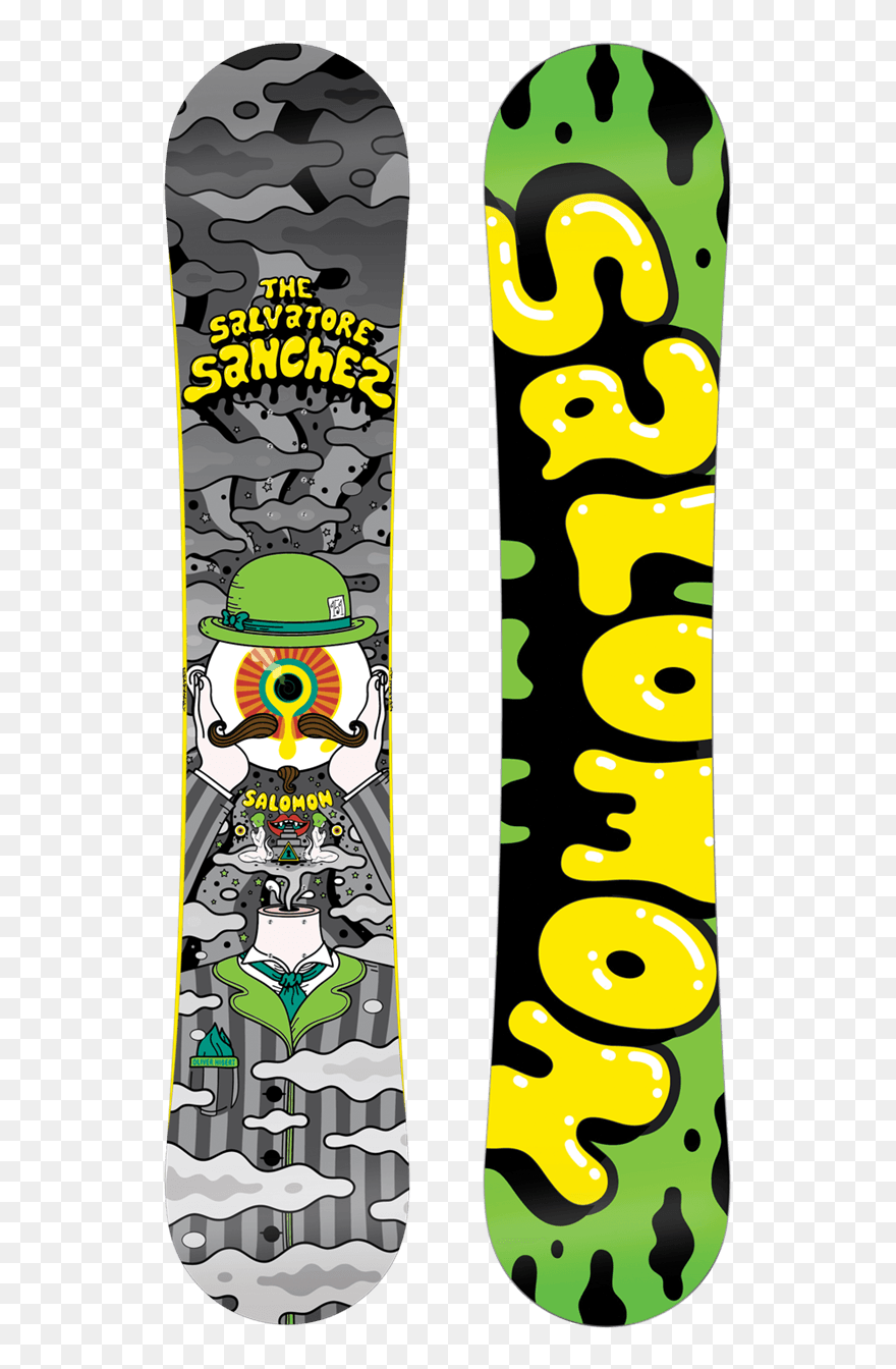 Snowboard Png Image - Salomon Salvatore Sanchez Snowboard Clipart