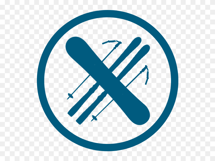 Ski And Snowboard Logo Clipart