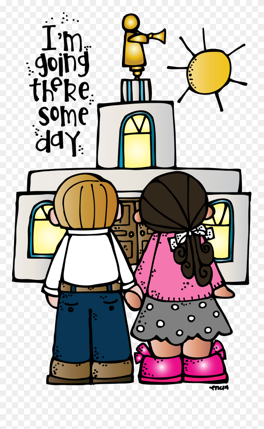 Fun Lds Clipart Melonheadz Lds Illustrating Baptism - Lds Clipart - Png Download