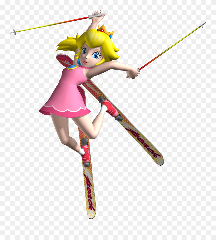 Ssx On Tour Gamecube Review - Ssx Tour With Mario Peach Clipart
