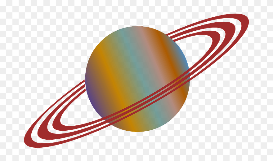 Planet Clipart - Rings Planet Clipart - Png Download