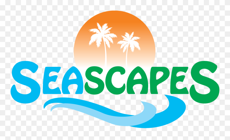 Landscape Clipart Seascape - Png Download