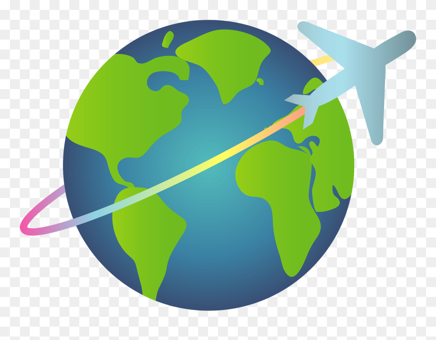 Travel Globe Clipart - Png Download