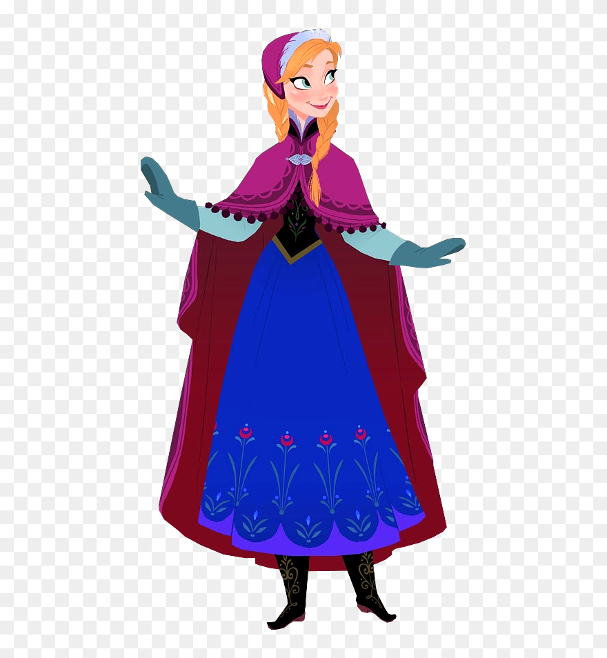 Neverland - Anna Frozen Concept Art Clipart