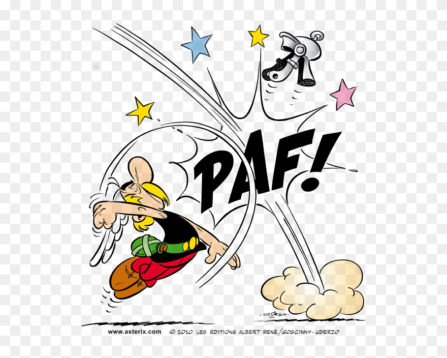 Transparent Asterisk Clipart - Asterix And Obelix Paf - Png Download