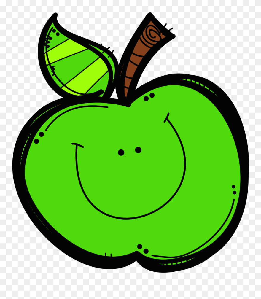 Apple Clipart , Png Download - Cute Apple Clipart Black And White Transparent Png