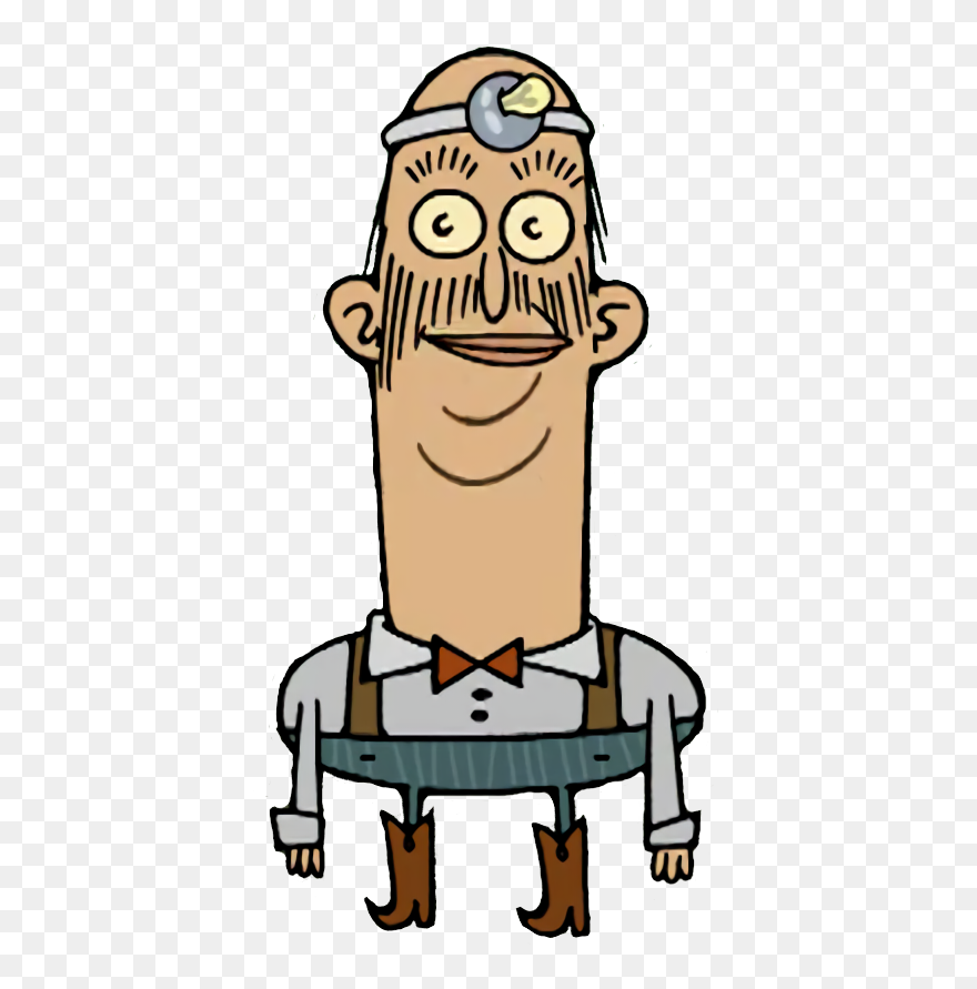 Regular Show Dr Barber - Flapjack Characters Clipart