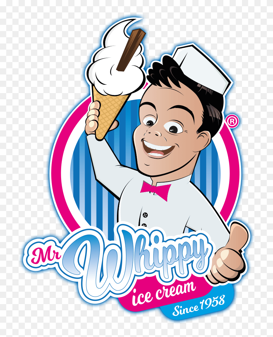 Mr Whippy - Ice Cream Man Cartoon Clipart