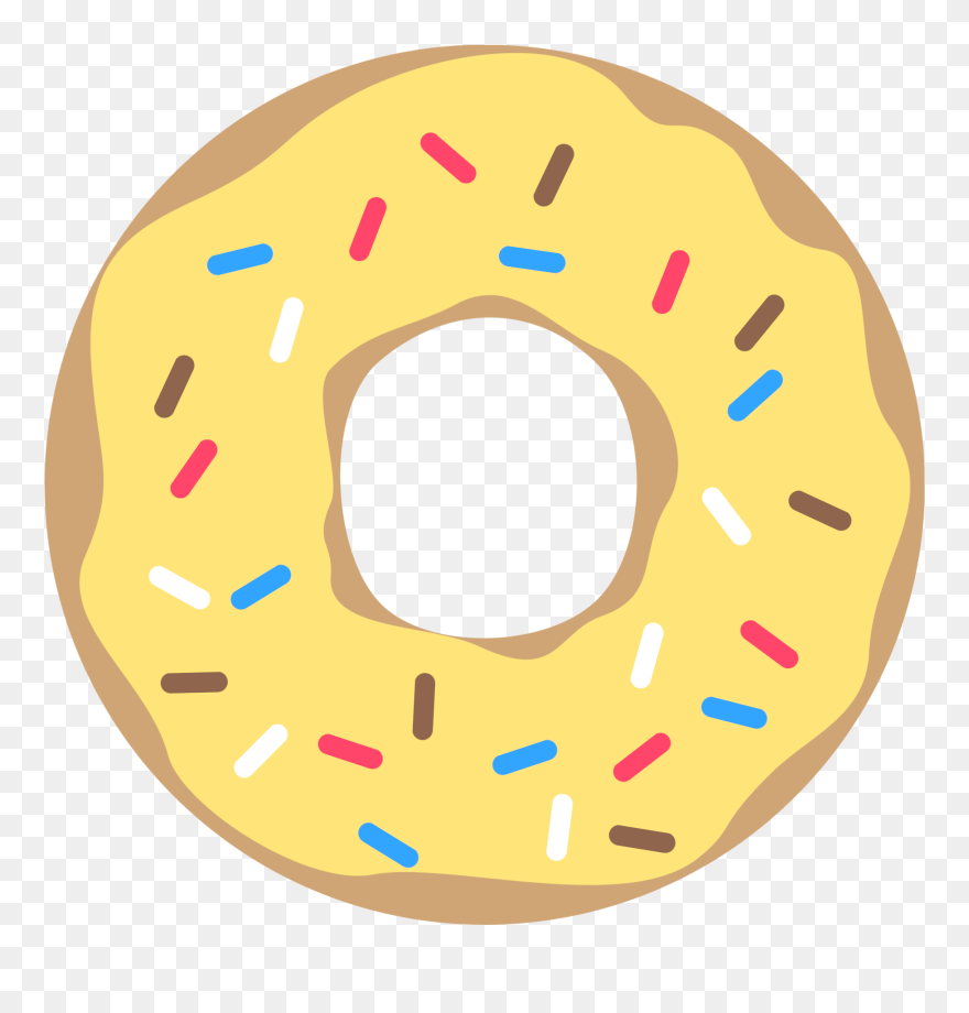 Free Printable Donut Banner Clipart
