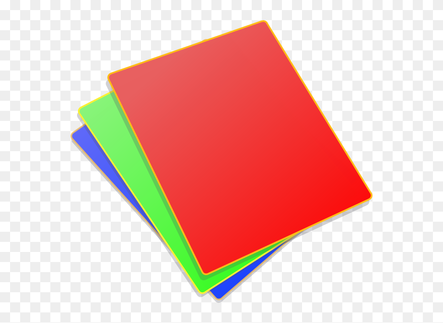 Newspaper Clipart Color - Coloured Paper Clip Art - Png Download